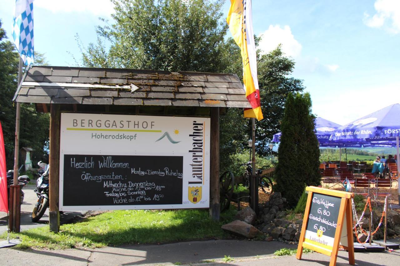 Berggasthof Hoherodskopf ชอทเทน ภายนอก รูปภาพ
